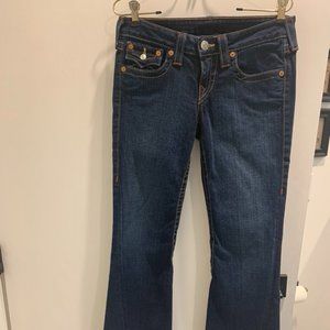 True Religion Jean Low-Rise Joey Bootcut Flare 29